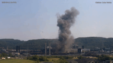 Explosion at Clairton Coke Works
